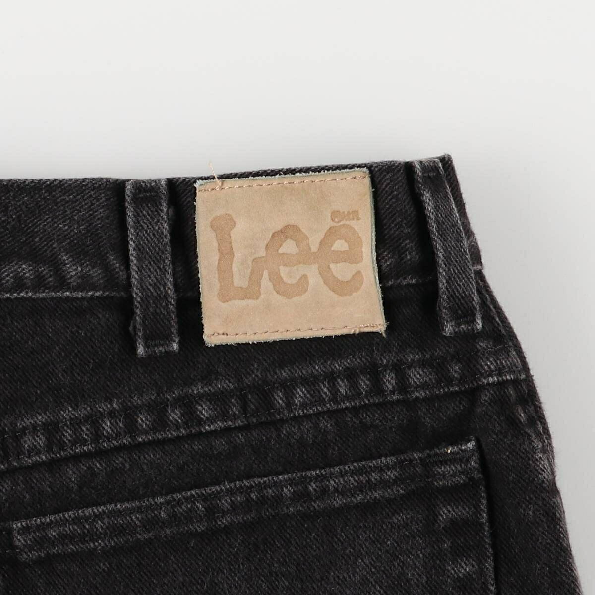 古着 リー Lee ブラックデニムショーツ ショートパンツ USA製 メンズw35相当 /eaa583305 【中古】 【250920】