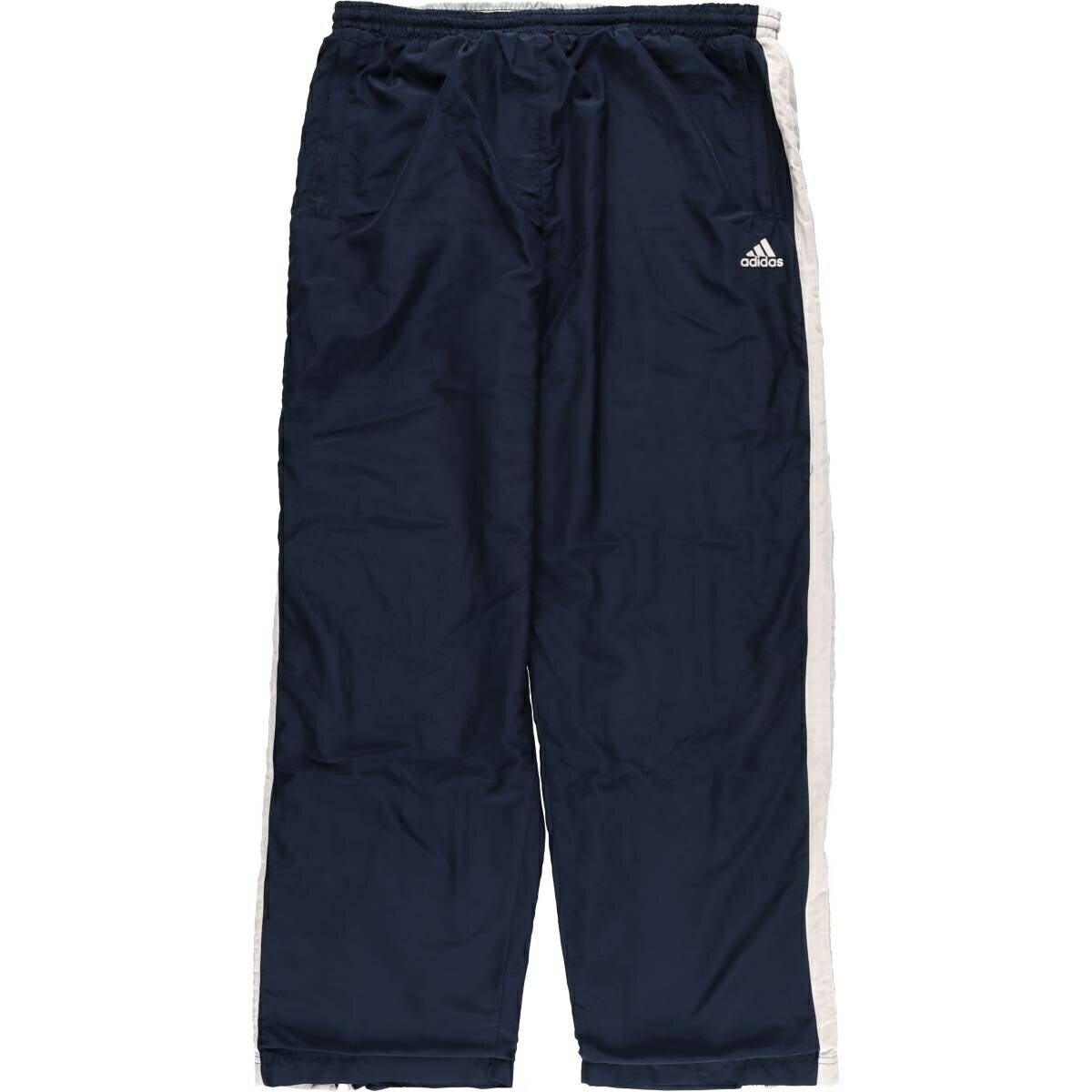 樂天商城 - 古着 アディダス adidas ウォームアップパンツ ナイロンパンツ シャカシャカパンツ メンズXL相当 /eaa583394 【中古】 【250926】 【SS2603_10】