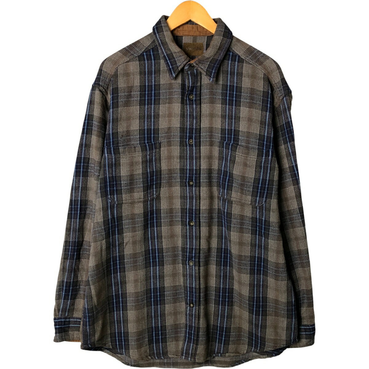 Rakuten - 古着 90~00'S セントジョンズベイ ST.JOHN'S BAY 長袖 フランネルチェックシャツ メンズXL相当 ヴィンテージ /eaa583436 【中古】 【250929】 【SS2606_30