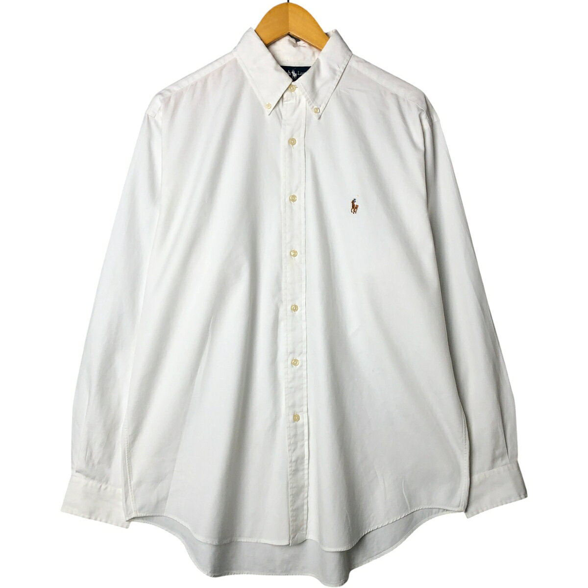 古着 ラルフローレン Ralph Lauren YARMOUTH 長袖 ボタンダウンシャツ メンズXL相当 /eaa583791   
