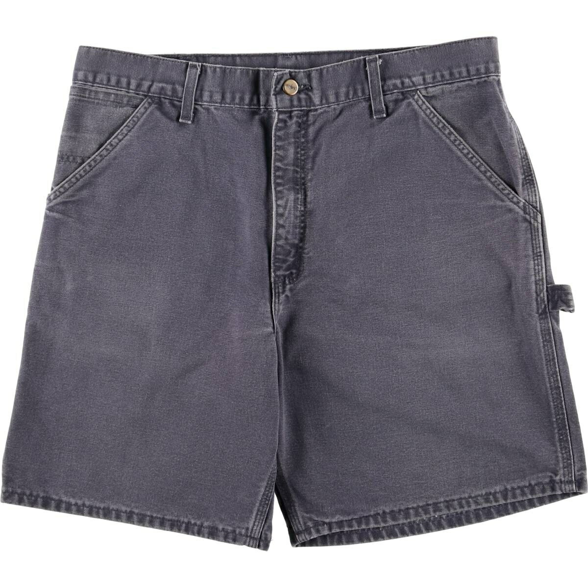 商品詳細 ブランド・Carhartt・カーハート・ 特徴・ジッパーフライ・ワイドショートパンツ・ハンマーループ・ モデル/形状・ダック地 ワークショーツ ショートパンツ・ 素材・不明・ 色・ネイビー系 紺色・ 柄・無地・ロゴパッチ・ 生産国・不明・ 年代 サイズ・メンズw37・表記サイズ:不明・ウエスト:94cm・股上:33cm・股下:20cm・裾周り:65cm・ コンディション・C・ カテゴリ・メンズ・ボトムス・ショートパンツ・その他ショートパンツ・ 商品番号・eaa583928・ 取扱店・・ スタッフコメントタグ欠損の為、詳細不明です。素材はおそらくコットンかと思われます。Carhartt ダック地 ワークショーツ ショートパンツ / メンズw37 / 商品番号 eaa583928 USEDワークアイテムですので使用感などございますが、まだまだご愛用していただけます。 古着という事をご理解の上ご注文よろしくお願いします。 【状態追記】 ●前、両ポケット内に汚れ※状態は当社独自の基準です。 着用感表記サイズウエスト股上股下裾周り メンズw37不明(サイズ表記不明ですが、計測値によりメンズw37相当です。)94cm33cm20cm65cm ※測定値の若干の誤差はご了承下さい。サイズガイドはこちら ブランドCarharttカーハート 特徴ジッパーフライ / ワイドショートパンツ / ハンマーループモデル/形状ダック地 ワークショーツ ショートパンツ素材不明色ネイビー系 紺色柄無地 / ロゴパッチ生産国不明年代-カテゴリその他ショートパンツ商品番号eaa583928取扱店　　 タグ欠損の為、詳細不明です。素材はおそらくコットンかと思われます。カーハートの他の商品を見るその他ショートパンツの他の商品を見る