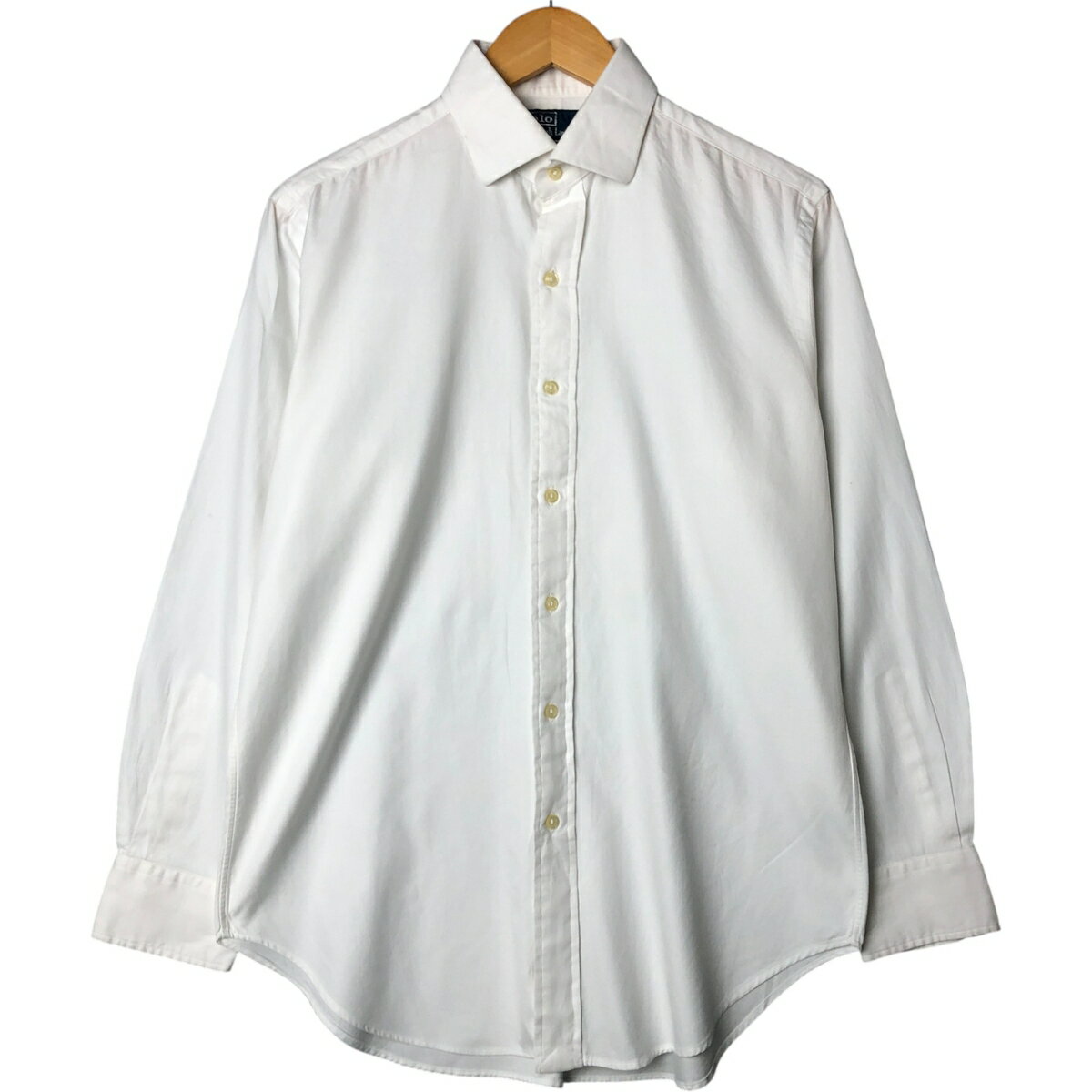 古着 ラルフローレン Ralph Lauren POLO by Ralph Lauren REGENT CLASSIC FIT 長袖 ボタンダウンシャツ メンズL相当 /eaa584225 【中古】 【250919】 【ss2601_10】 ホワイト系 春夏秋冬