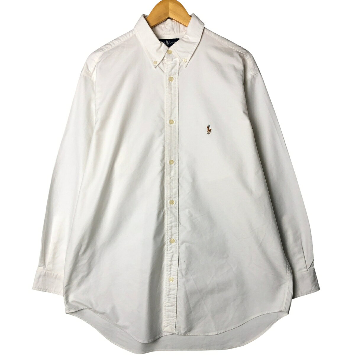 古着 ラルフローレン Ralph Lauren YARMOUTH 長袖 ボタンダウンシャツ メンズXL相当 /eaa584237   【SS2606_10
