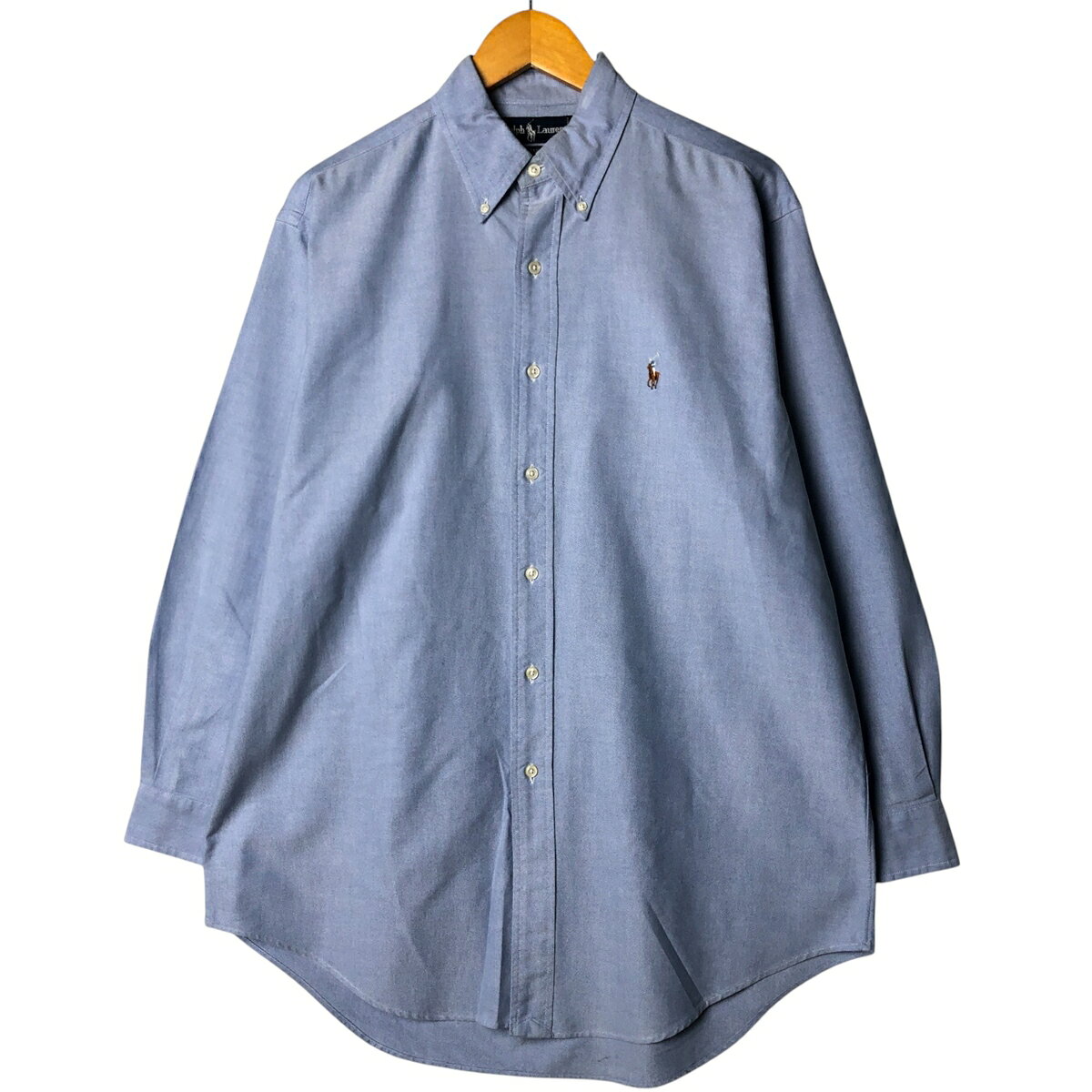 古着 ラルフローレン Ralph Lauren YARMOUTH 長袖 ボタンダウンシャツ メンズM相当 /eaa584291   【SS2606_10