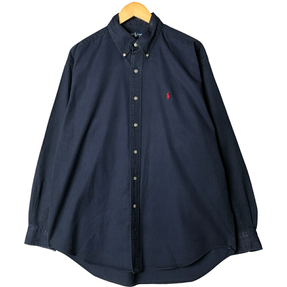 古着 ラルフローレン Ralph Lauren BLAKE 長袖 ボタンダウンシャツ メンズL相当 /eaa584296 【中古】 【250926】(4)