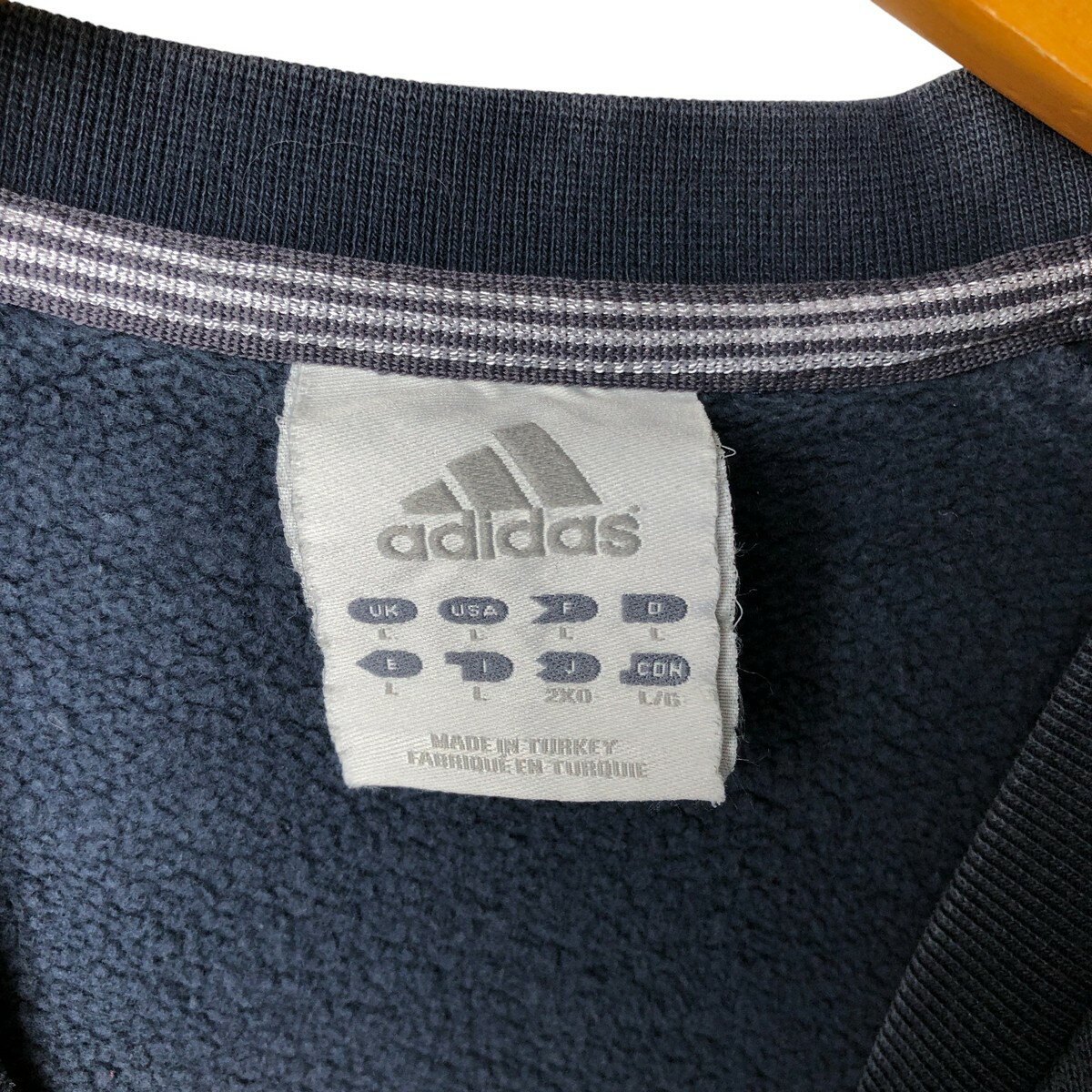 古着 00'S アディダス adidas ロゴスウェットシャツ トレーナー メンズL相当 /eaa584327 【中古】 【250922】