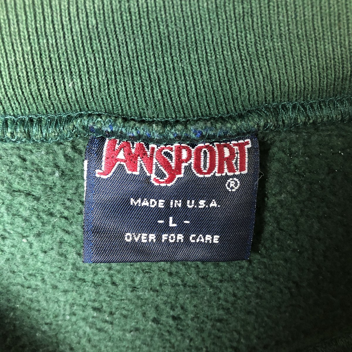 古着 90'S ジャンスポーツ JANSPORT カレッジスウェットシャツ トレーナー USA製 メンズL相当 ヴィンテージ /eaa584363 【中古】 【250922】