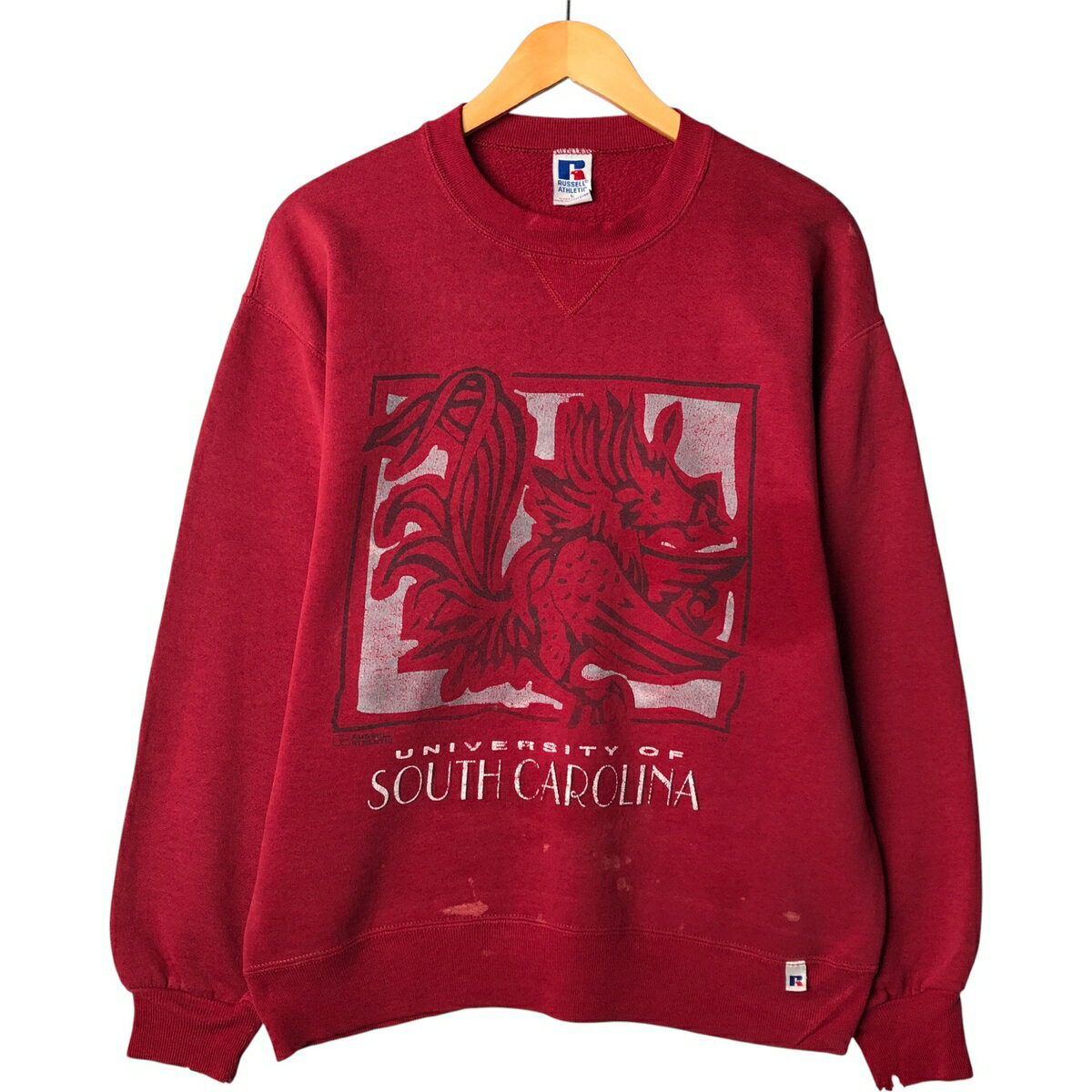 ���� 90'S ��å��� Russell ����å��������åȥ���� �ȥ졼�ʡ� USA�� ���L���� ������ơ��� /eaa584368 ����š� ��2509...