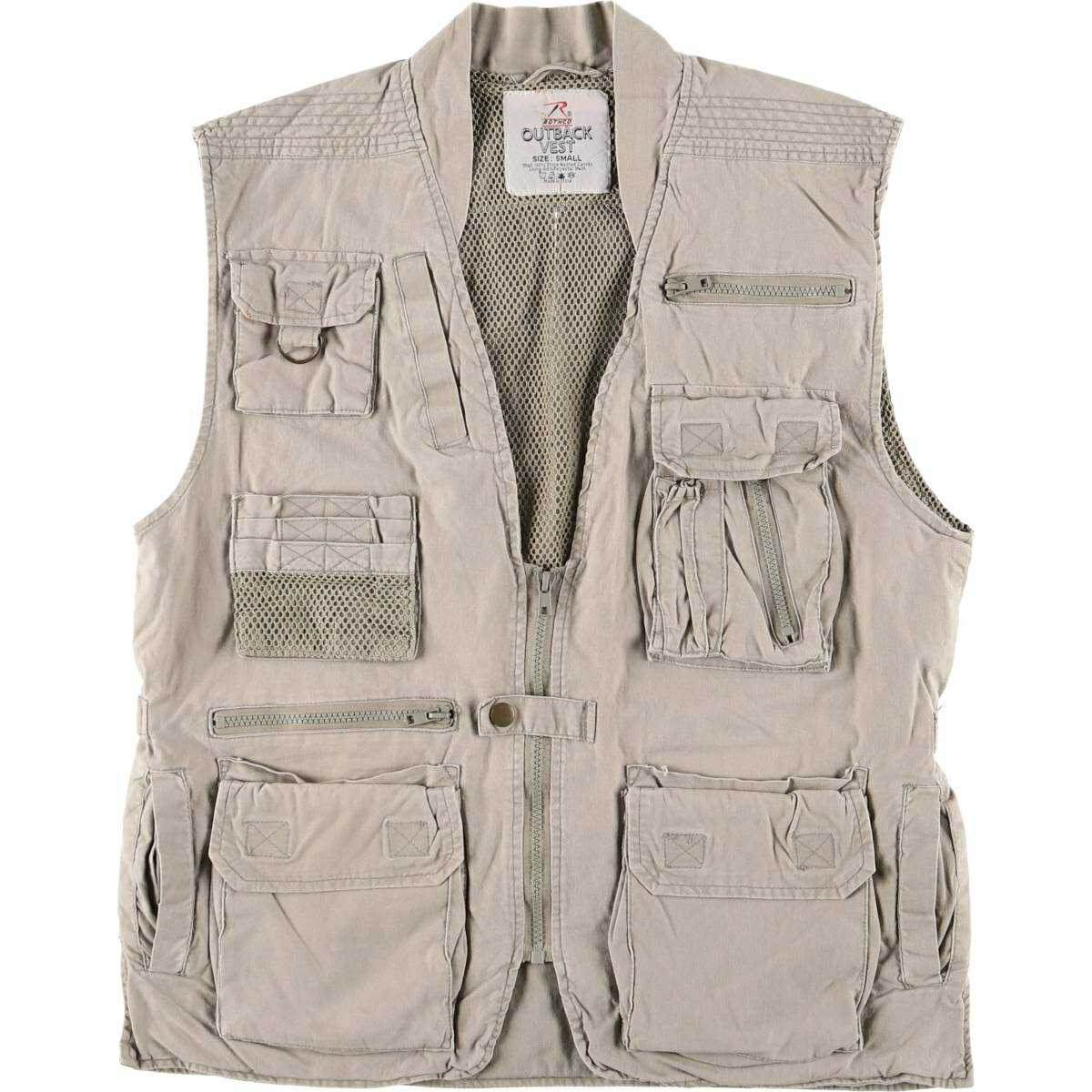 古着 ROTHCO OUTBACK VEST フィッシングベスト メンズS相当 /eaa584420 【中古】 【250924】 【ss2601_10】