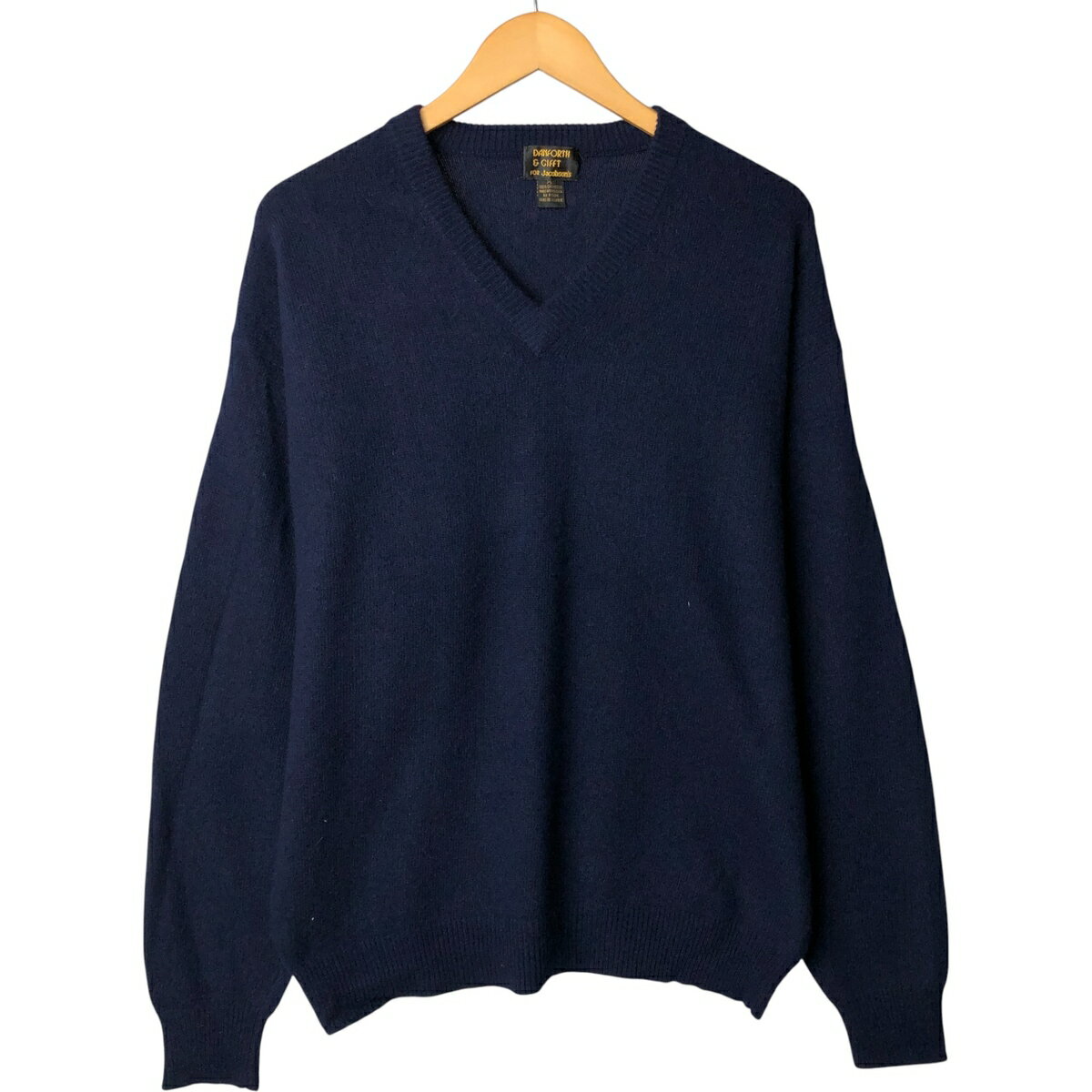 古着 DANFORTH & GIFFT カシミア混 Vネック カシミアニットセーター メンズXL相当 /eaa584509 【中古】 【250929】