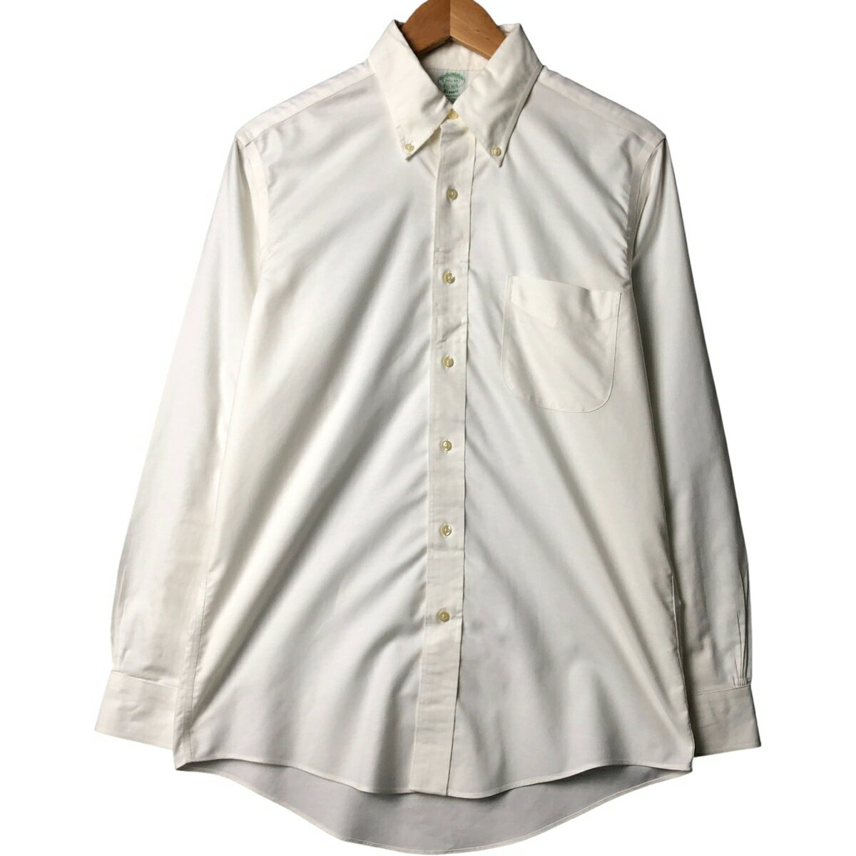 樂天商城 - 古着 ブルックスブラザーズ Brooks Brothers Est.1818 Classic 長袖 ボタンダウンシャツ メンズM相当 /eaa584671 【中古】 【250921】 【SS2606_30