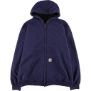 古着 00'S カーハート Carhartt スウェットフルジップパーカー メンズXL相当 /eaa584954 【中古】 【250915】|詳細画像
