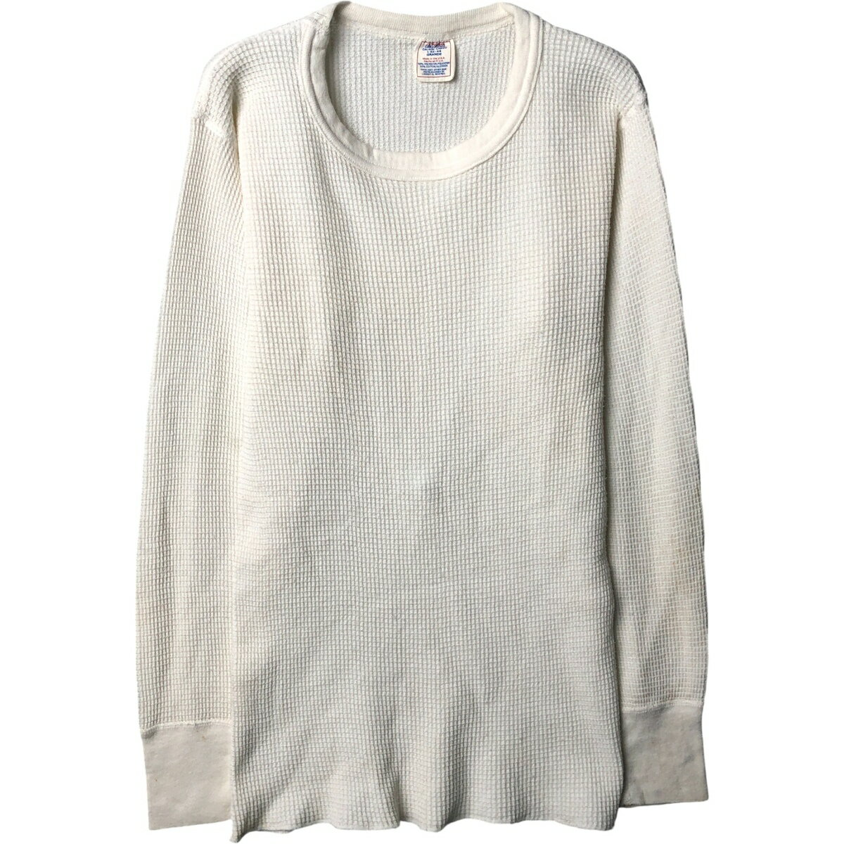 Rakuten - 古着 ~90'S J E MORGAN サーマルロンT ワッフル USA製 メンズS相当 ヴィンテージ /eaa585011 【中古】 【250928】 【NH-2508】 【SS2603_10】