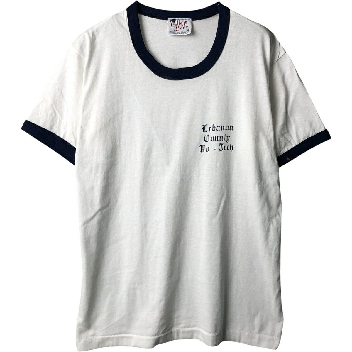 樂天商城 - 古着 COLLEGE LAME リンガーTシャツ USA製 メンズXL相当 /eaa585084 【中古】 【251004】 【NH-2508】 【SS2606_30