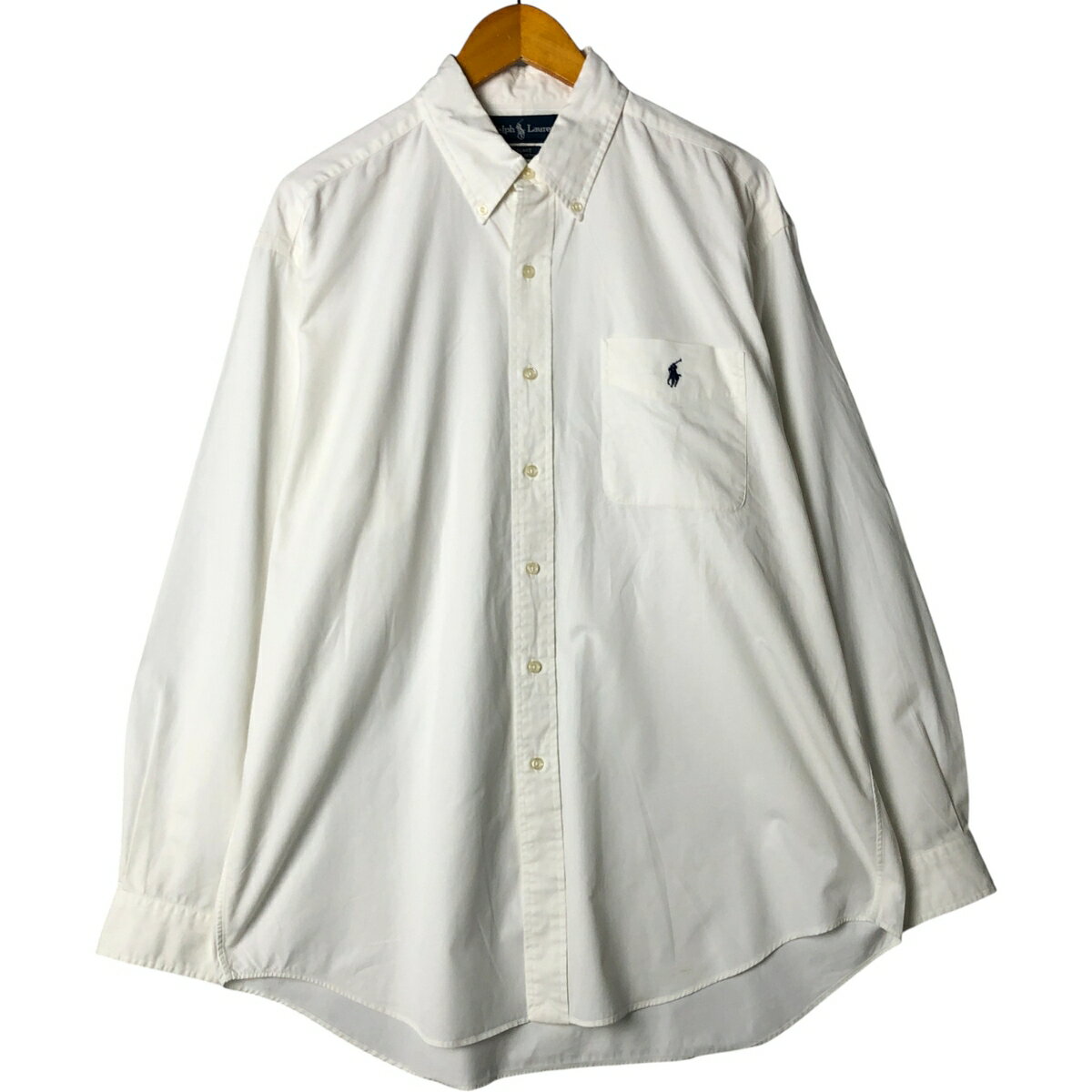 Rakuten - 古着 ラルフローレン Ralph Lauren BLAKE 長袖 ボタンダウンシャツ メンズL相当 /eaa585489 【中古】 【251006】 【SS2606_10