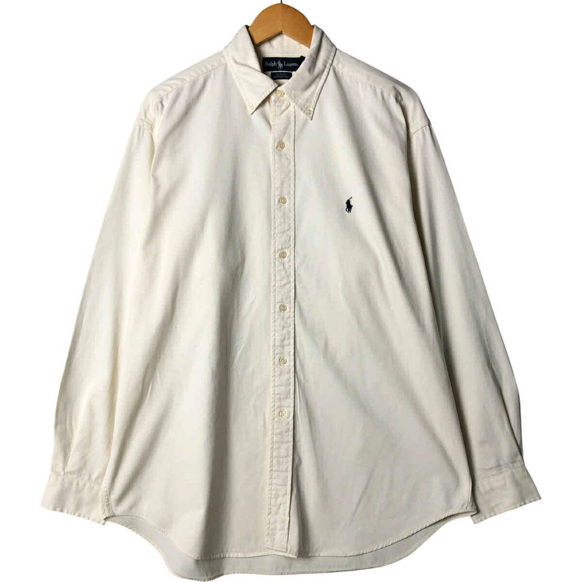 樂天商城 - 古着 ラルフローレン Ralph Lauren BLAKE 長袖 ボタンダウンシャツ メンズL相当 /eaa585493 【中古】 【251006】 春夏秋冬