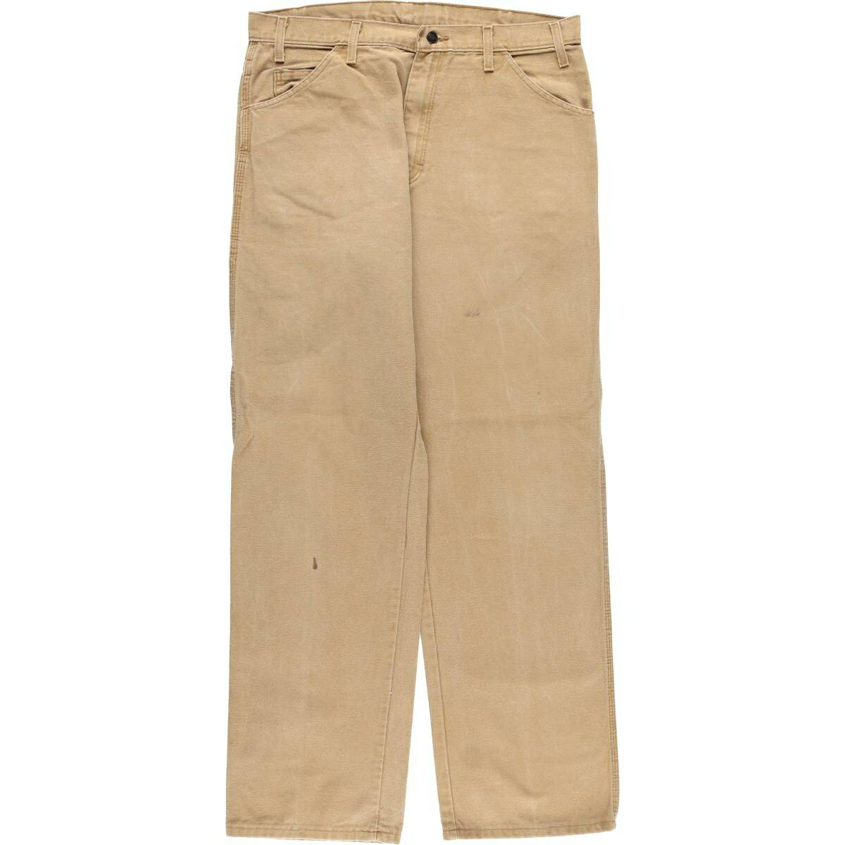 樂天商城 - 古着 ディッキーズ Dickies ダックペインターパンツ メンズw36相当 /eaa585772 【中古】 【251206】 【CF2512】 ベージュ系 春夏秋冬