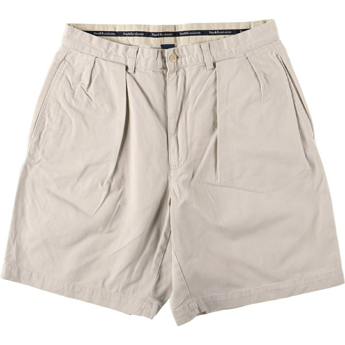 古着 ラルフローレン Ralph Lauren Polo Ralph Lauren ツータック チノショーツ ショートパンツ メンズw33相当/eaa585998 【中古】 【250927】 春夏秋