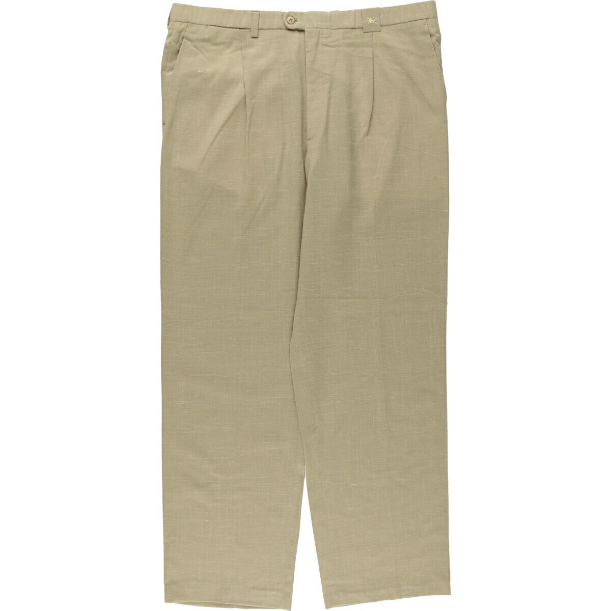 古着 バーバリー Burberry's LONDON ワンタック スラックスパンツ メンズw37相当 /eaa586178 【中古】 【251003】(4)