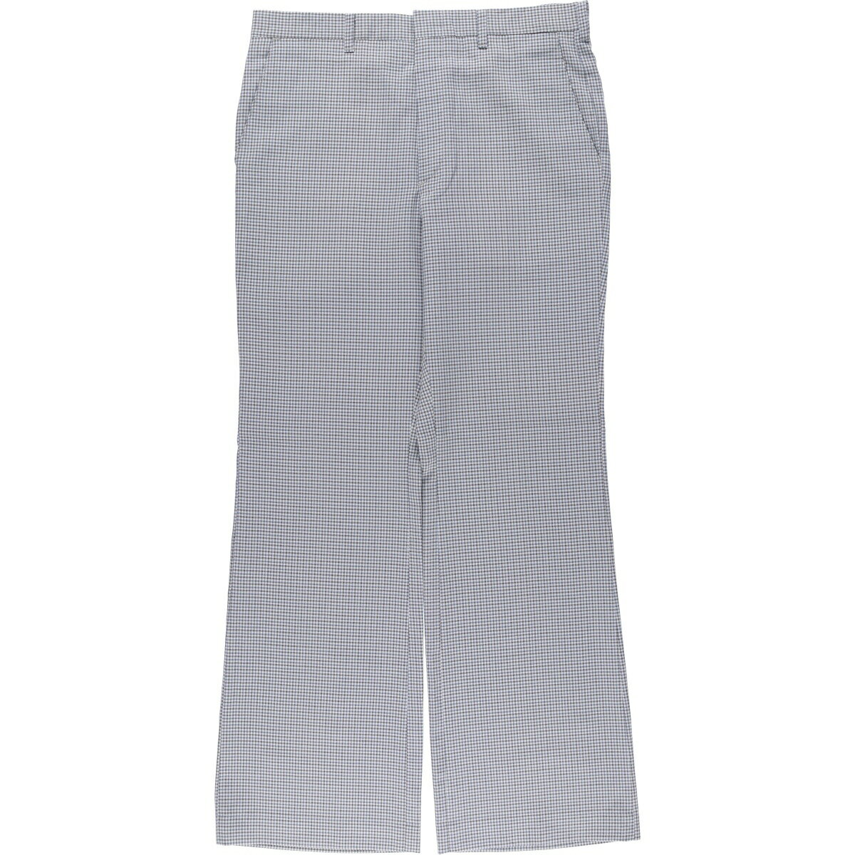 古着 80'S リーバイス Levi's PANATELA パナテラ チェック柄 フレアパンツ メンズw34相当 ヴィンテージ /eaa586181 【中古】 【251003】 【SS2603_10】 ホワイト系 春夏秋冬