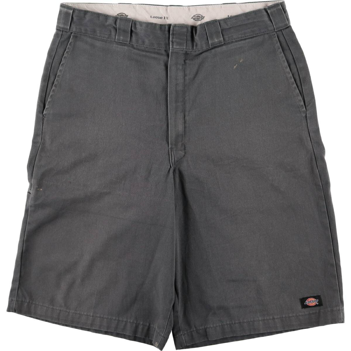 古着 ディッキーズ Dickies Loose Fit ワークショーツ ハーフパンツ メンズw37相当 /eaa586206 【中古】 【250928】 グレー系 春夏秋