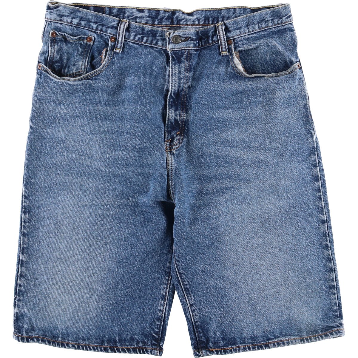 古着 リーバイス Levi's 569 デニムショーツ ハーフパンツ ジョーツ メンズw34相当 /eaa586242 【中古】 【250929】 ブルー系 春夏秋