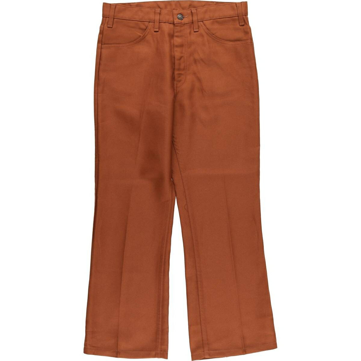 古着 80'S リーバイス Levi's STA-PREST スタプレ 10517-6183 フレアパンツ メンズw33相当 ヴィンテージ /eaa586267 【中古】 【250930】 【SS2603_10】 ブラウン系 春夏秋冬