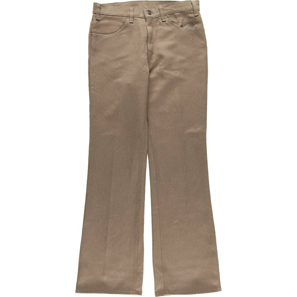 古着 80'S リーバイス Levi's STA-PREST スタプレ 10517-4825 フレアパンツ メンズw32相当 ヴィンテージ /eaa586280 【中古】 【250930】 【SS2603_10】 ブラウン系 春夏秋冬