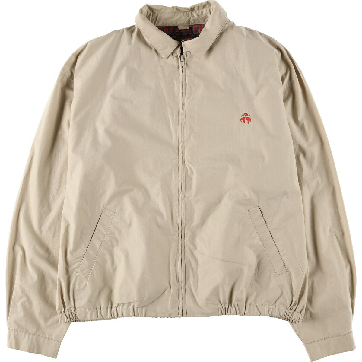 商品詳細 ブランド・Brooks Brothers・ブルックスブラザーズ・ 特徴・薄手・フルジップ・長袖・チンスト付き・ヴィンテージ・ モデル/形状・スイングトップ スポーツジャケット・ 素材・コットン:100%・ 色・ベージュ系・ 柄・無...