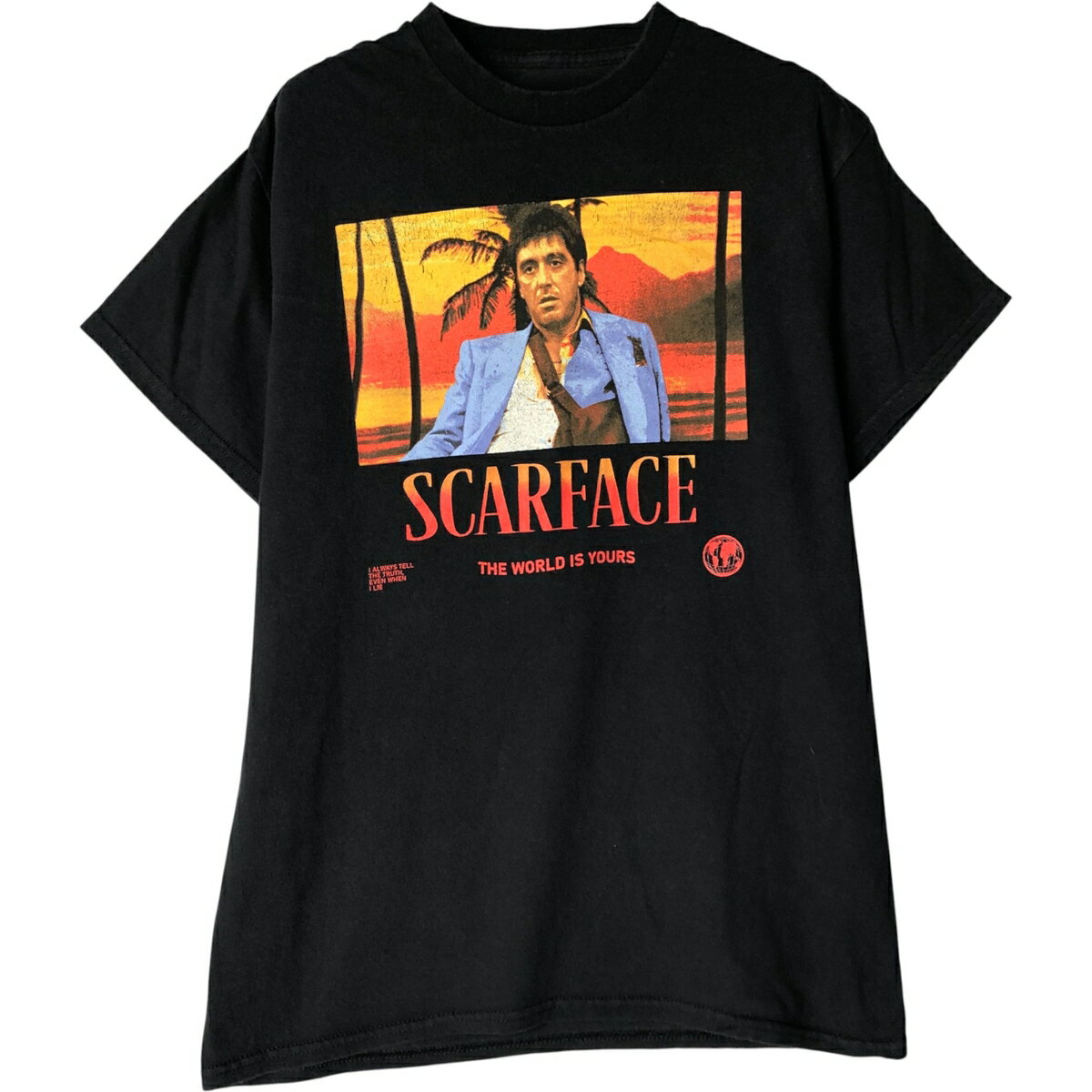 その他ブランド / 映画Ｔ/SCARFACE/トニーモンタナ/90S/Tシャツ/XL/コットン/BRW// 映画T/SCARFACE/トニーモンタナ/90S/Tシャツ/XL/コットン/BRW