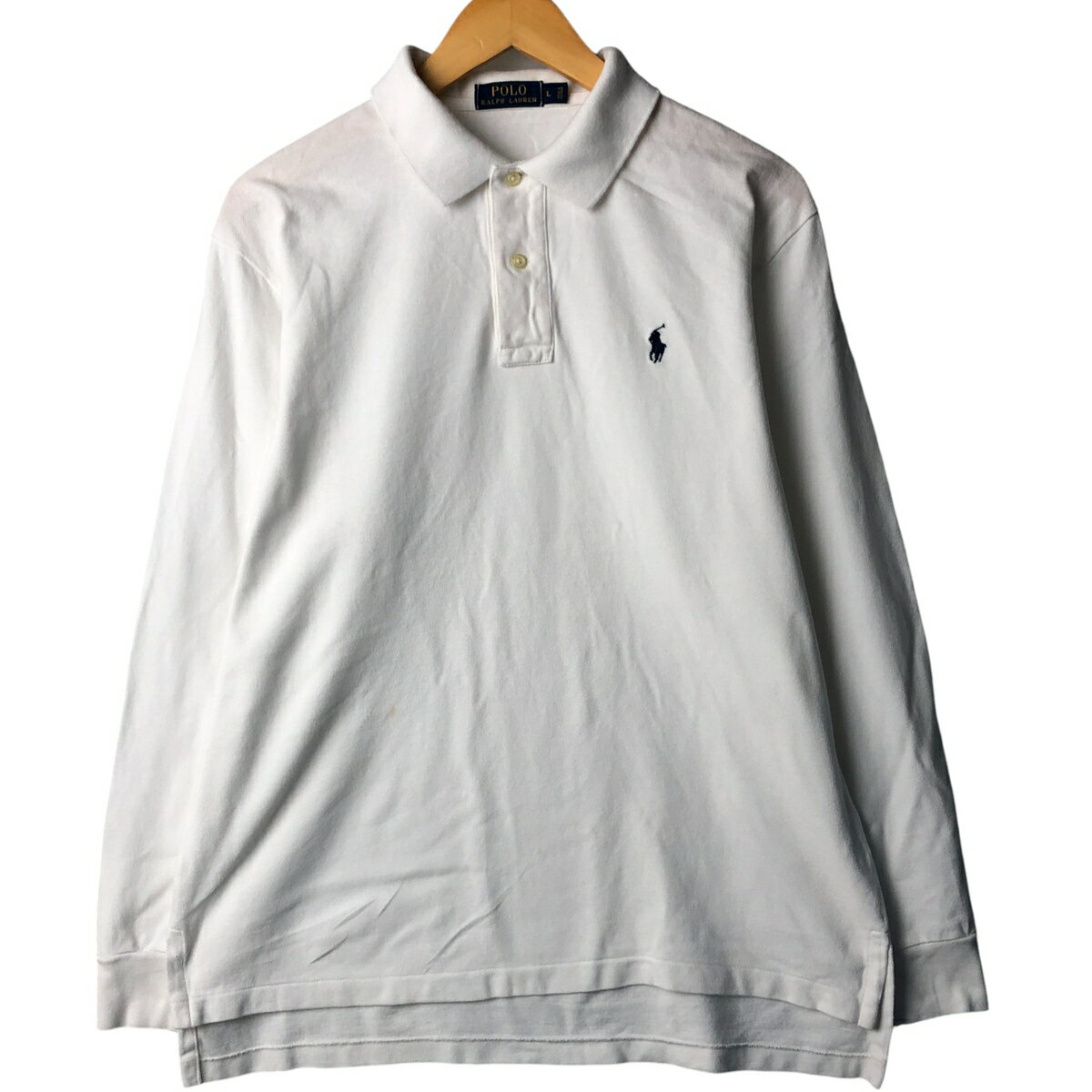 Rakuten - 古着 ラルフローレン Ralph Lauren POLO RALPH LAUREN 長袖 ポロシャツ メンズL相当 /eaa586536 【中古】 【251005】 【SS2606_10