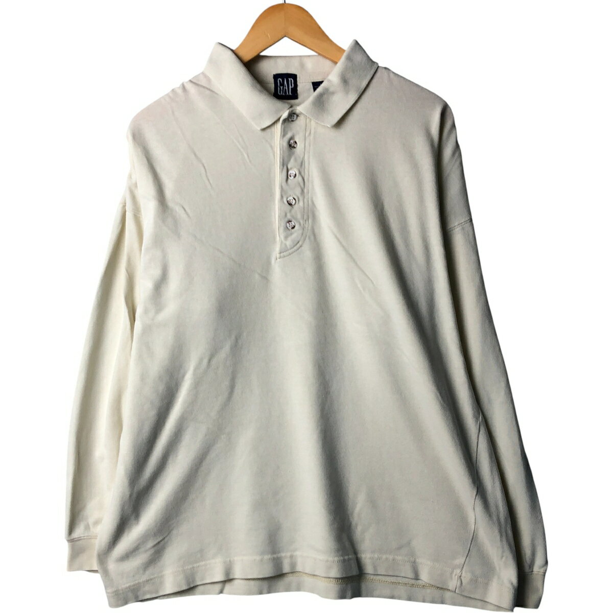 古着 90'S ギャップ GAP オールドギャップ 長袖 ポロシャツ メンズM相当 ヴィンテージ /eaa586538 【中古】 【251005】 【SS2603_10】