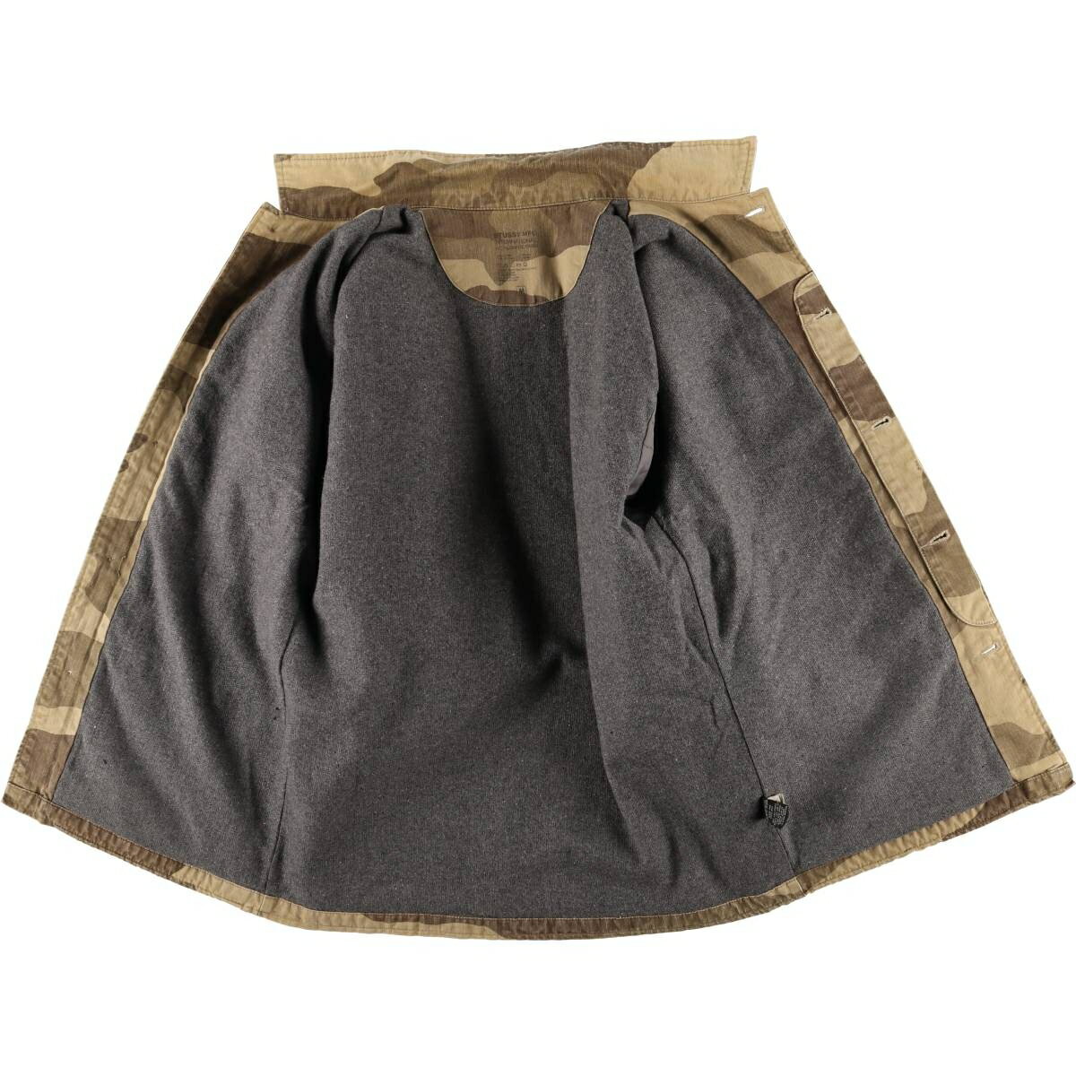 古着 ステューシー STUSSY 迷彩柄 ミリタリー HBTジャケット メンズM相当 /eaa586646 【中古】 【251012】 【GR-UN-KL2510】