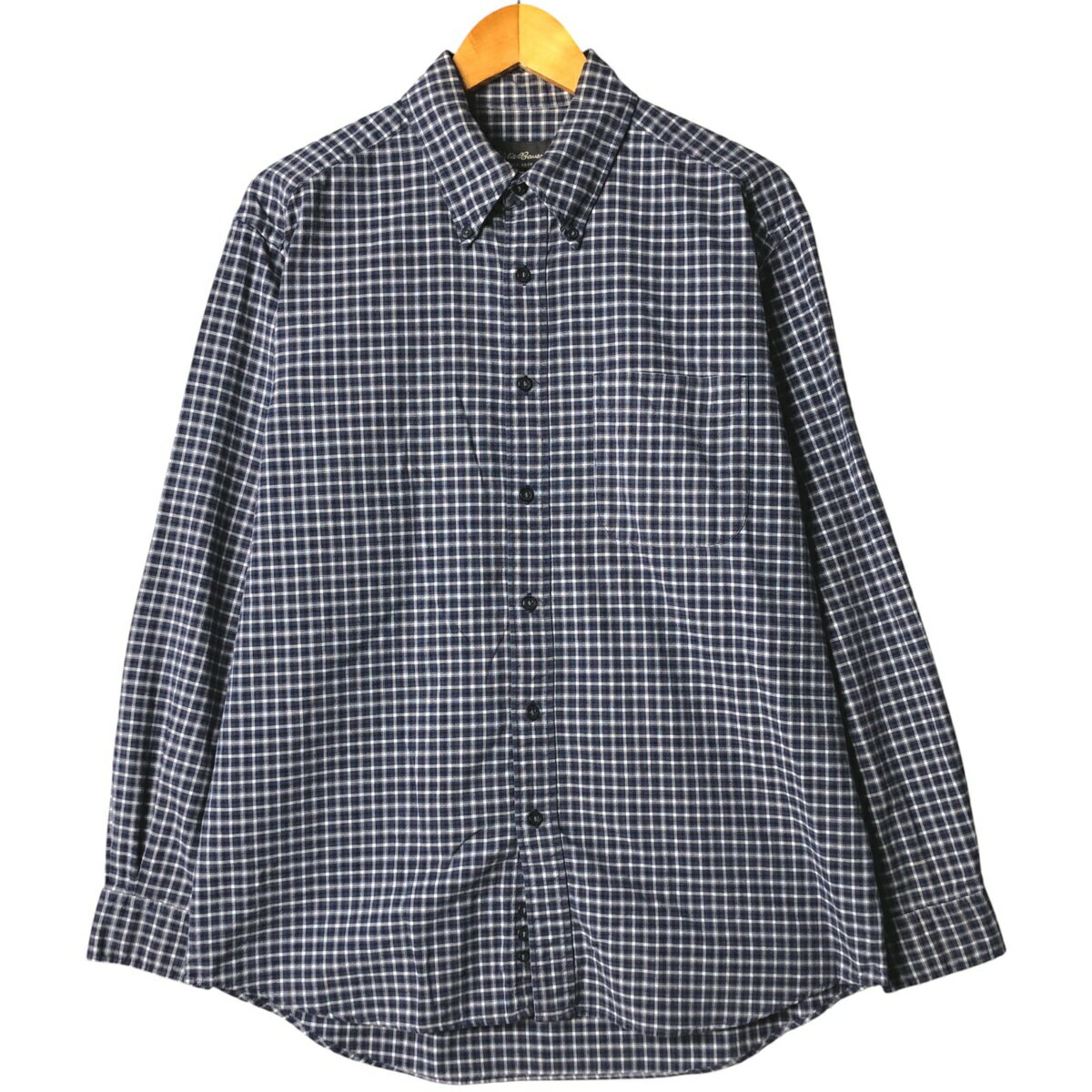 Rakuten - 古着 エディーバウアー Eddie Bauer 長袖 ボタンダウンチェックシャツ メンズM相当 /eaa586780 【中古】 【250930】 【SS2606_30