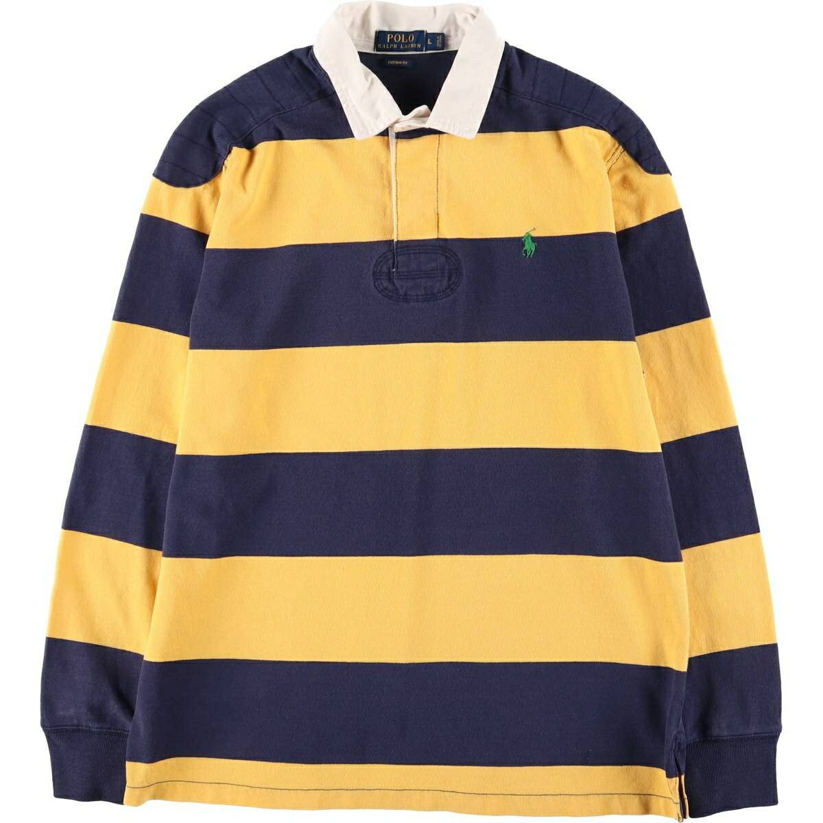 ���� ���ե������ Ralph Lauren POLO RALPH LAUREN CUSTOM FIT �ܡ������� Ĺµ �饬������� ���L���� /eaa...