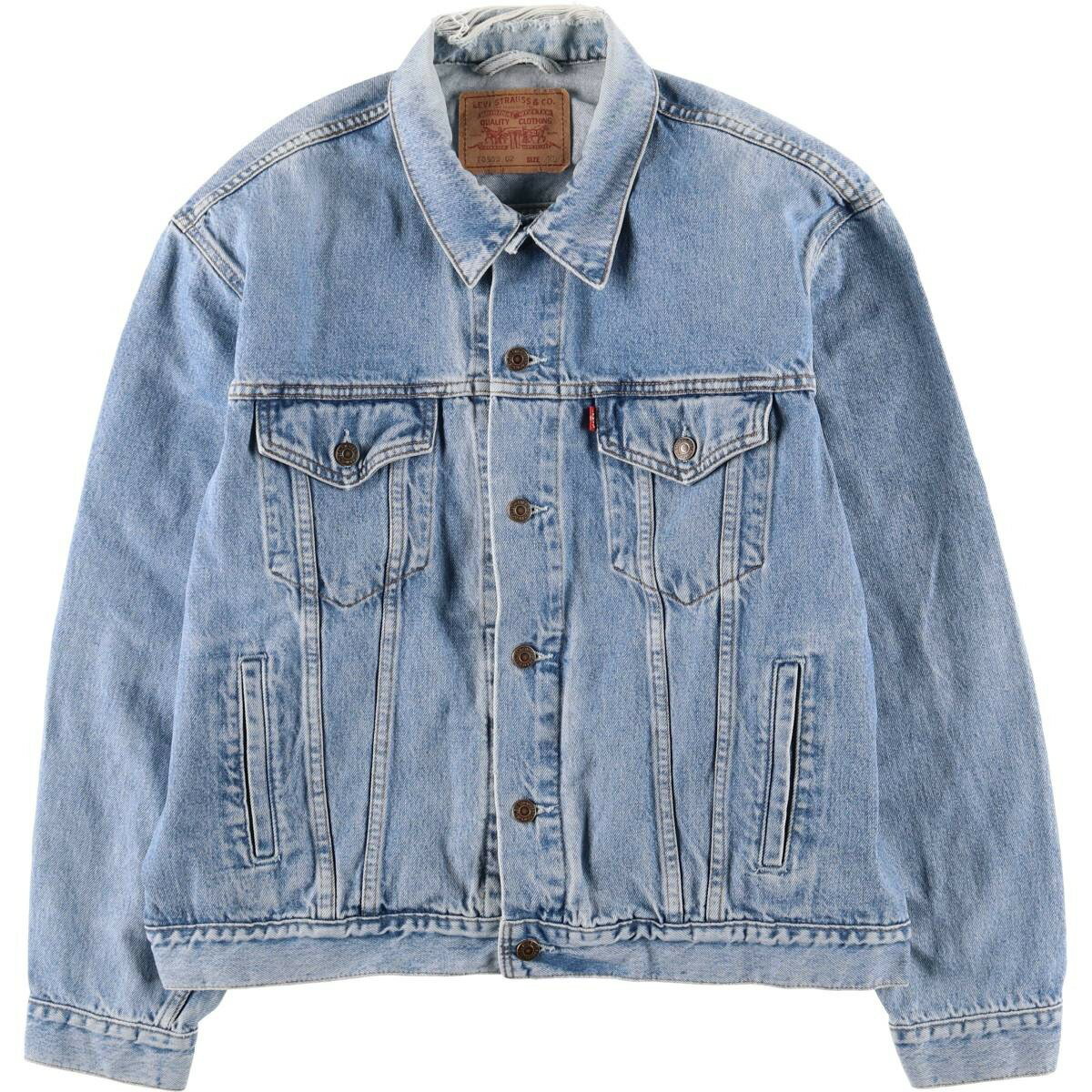 古着 リーバイス Levi's 70503-02 デニムジャケット Gジャン メンズXL相当 ヴィンテージ /eaa586875 【中古】 【251019】 【KL2510_第2弾_随時】 【SS2603_10】 ブルー系 春秋冬