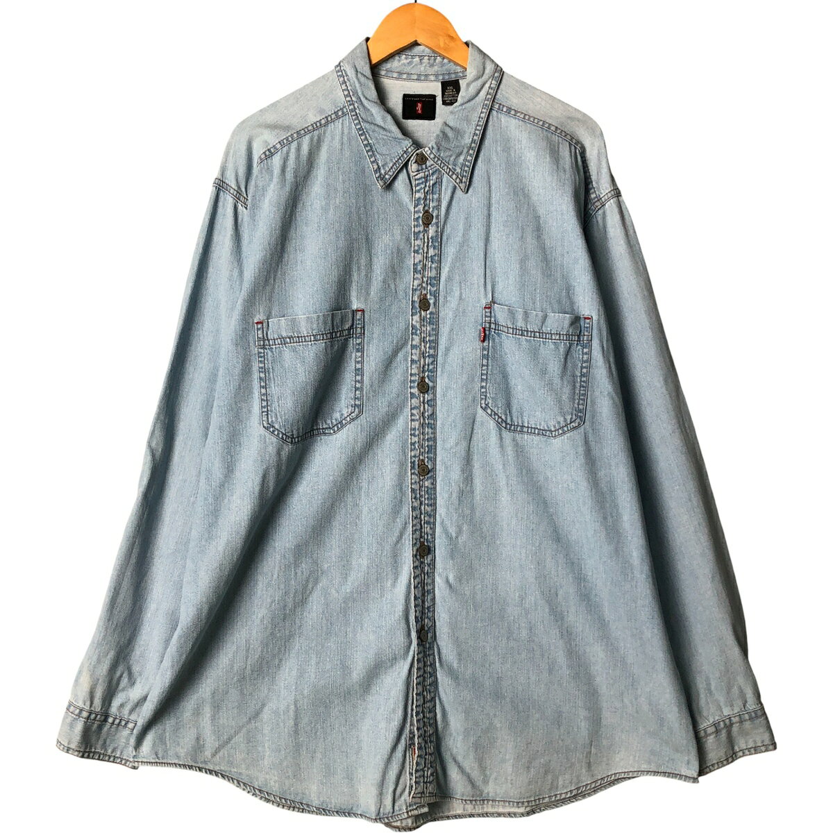 古着 リーバイス Levi's 長袖 デニムシャツ メンズXXL相当 /eaa586903 【中古】 【251003】 【SS2603_10】