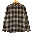 古着 フェイデッドグローリー Faded Glory オンブレチェック 長袖 フランネルチェックシャツ メンズL相当 ヴィンテージ /eaa587369 【中古】 【251012】