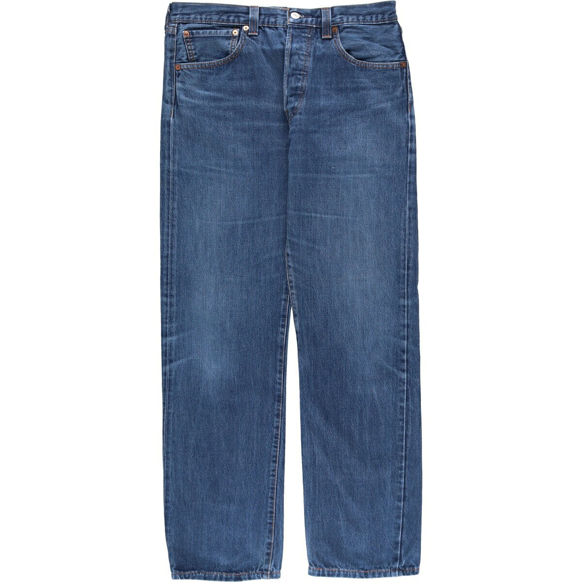 古着 00'S リーバイス Levi's リーバイス501 STRAIGHT LEG BUTTON-FLY ストレートデニムパンツ メンズw33相当 /eaa587462 【中古】 【251010】