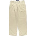 古着 ラルフローレン Ralph Lauren POLO by Ralph Lauren HAMMOND PANT ツータック チノパンツ メンズw33相当 /eaa587617 【中古】 【251004】(4)