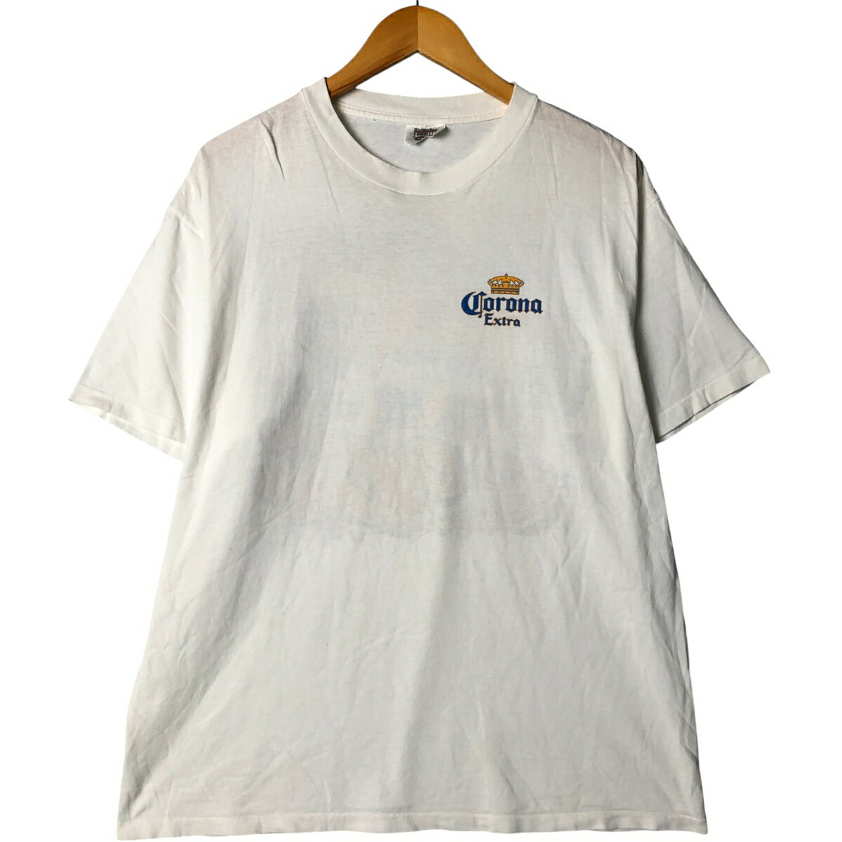 Rakuten - 古着 POWER PRO CORONA EXTRA コロナエキストラ アドバタイジングTシャツ メンズL相当 ヴィンテージ /eaa587904 【中古】 【251007】