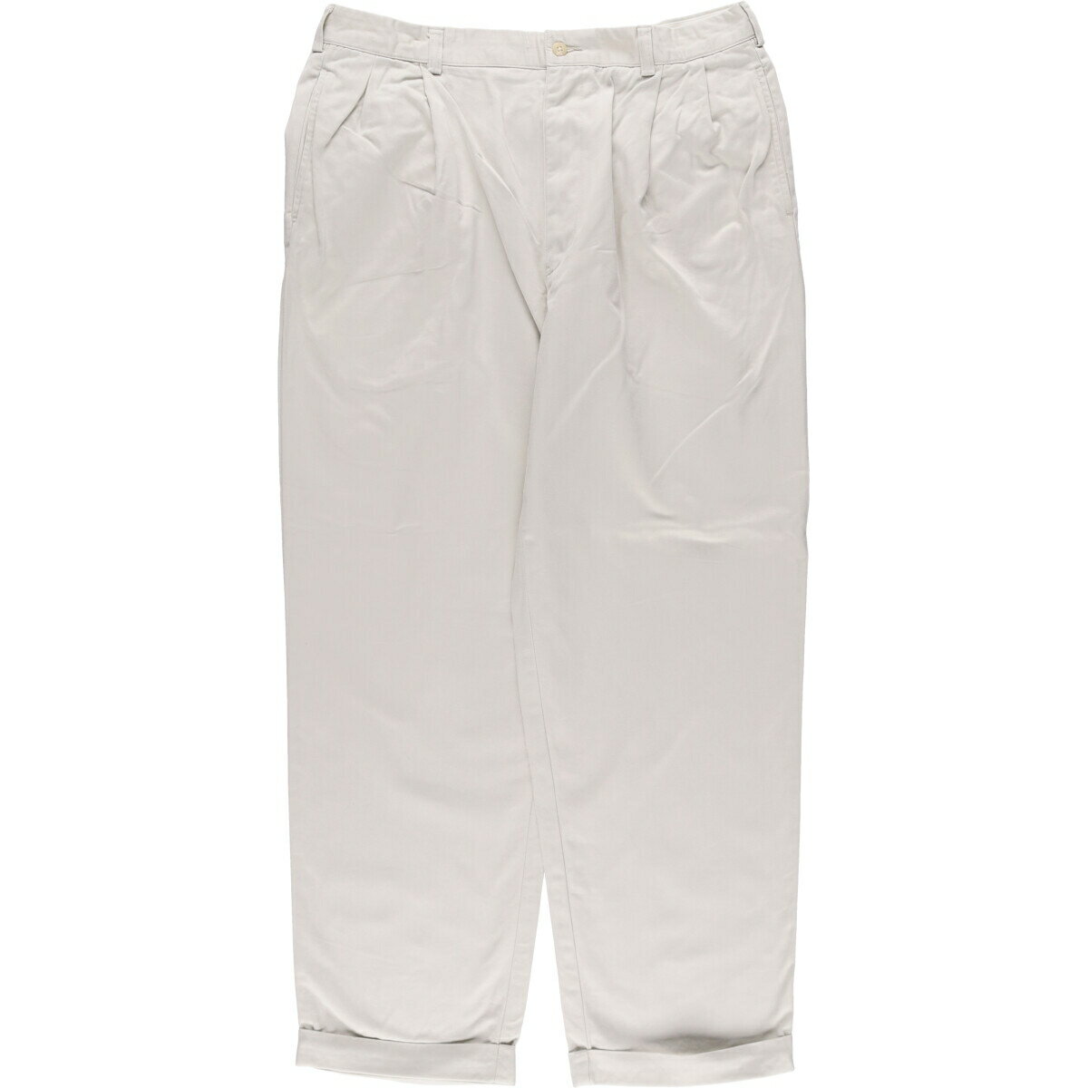 樂天商城 - 古着 ラルフローレン Ralph Lauren POLO by Ralph Lauren ツータック チノパンツ メンズw34相当 /eaa588110 【中古】 【251012】 【SS2606_10