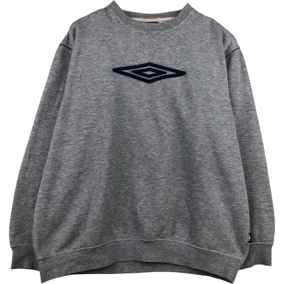 Rakuten - 古着 アンブロ UMBRO ロゴスウェットシャツ トレーナー メンズXL相当 /eaa588250 【中古】 【251017】 【NH-2508】 【SS2603_10】 グレー系 春夏秋冬