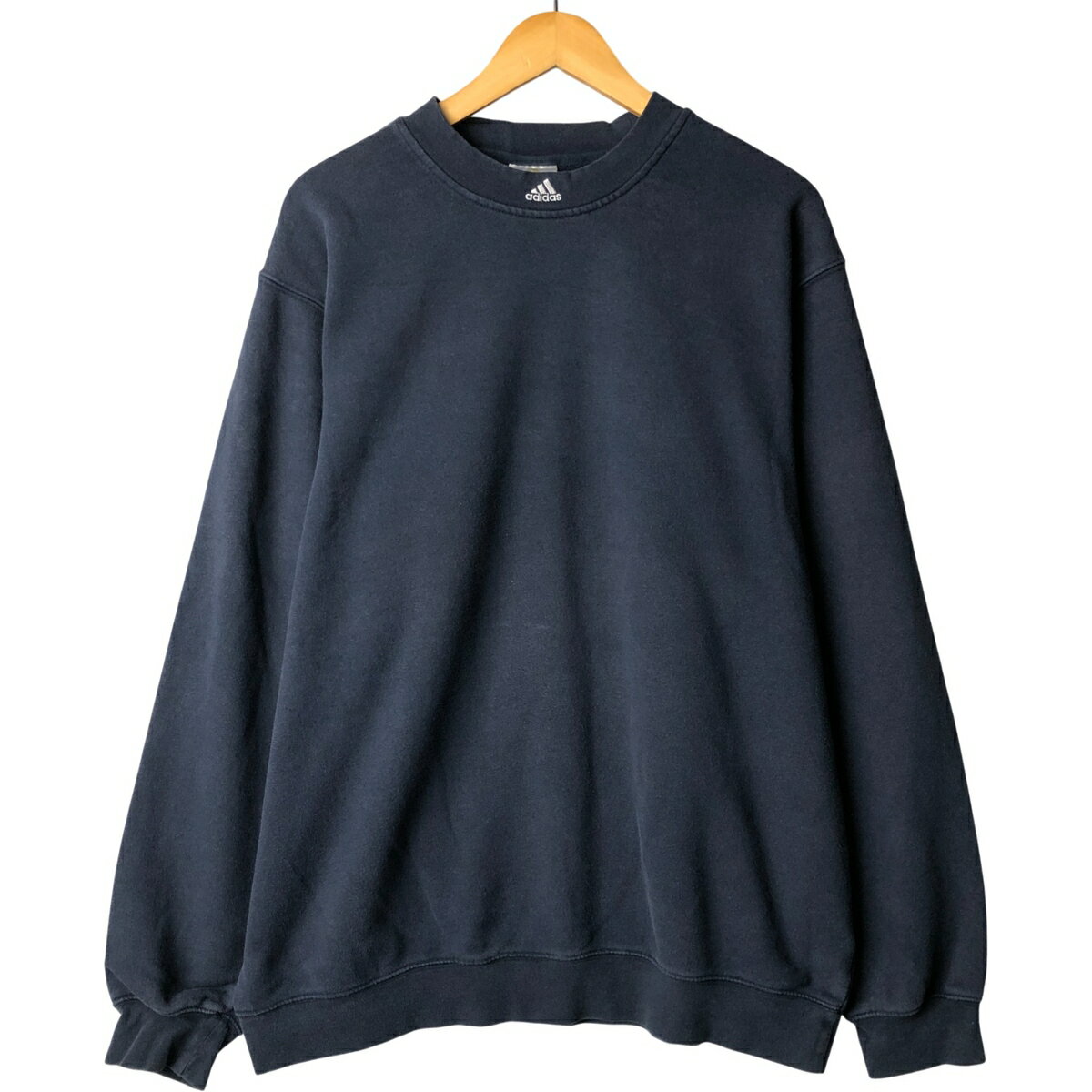 Rakuten - 古着 アディダス adidas スウェットシャツ トレーナー メンズXL相当 /eaa588275 【中古】 【251022】 【SS2603_10】 ネイビー系 春夏秋冬