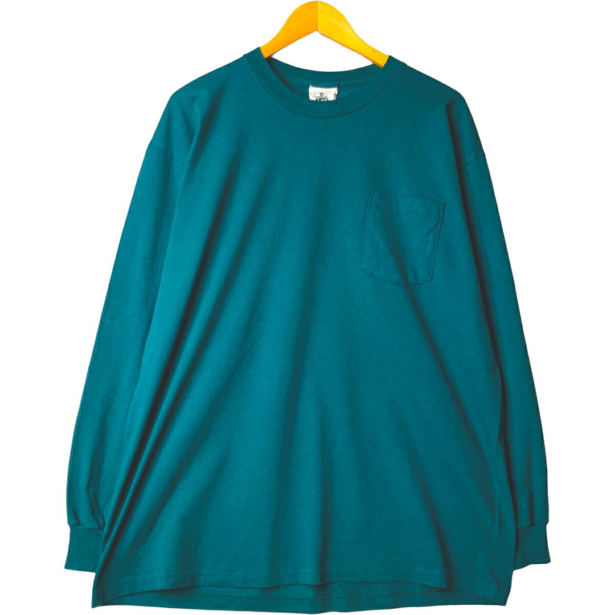 樂天商城 - 古着 90'S リー Lee HEAVY WEIGHT ロングTシャツ ロンT USA製 メンズXL相当 ヴィンテージ /eaa588288 【中古】 【251022】 【SS2603_10】 グリーン系 春夏秋