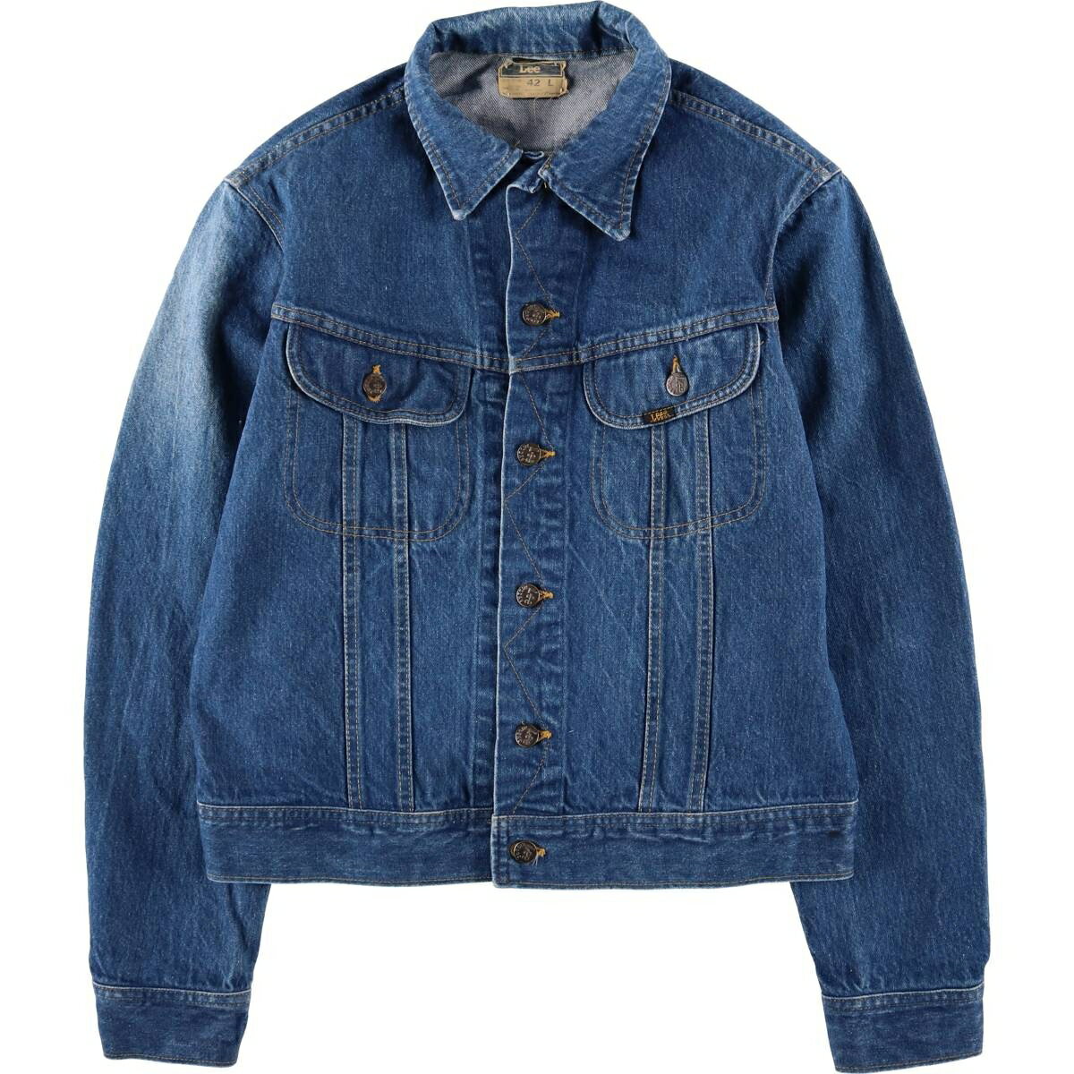 古着 80'S リー Lee デニムジャケット Gジャン カナダ製 メンズL相当 ヴィンテージ /eaa588499 【中古】 【251019】 【KL2510_第2弾_随時】