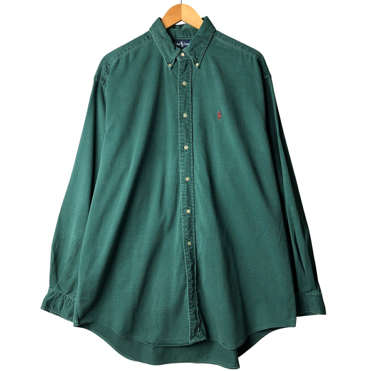 古着 ラルフローレン Ralph Lauren 長袖 ボタンダウンシャツ USA製 メンズXL相当 /eaa588660 【中古】 【251111】