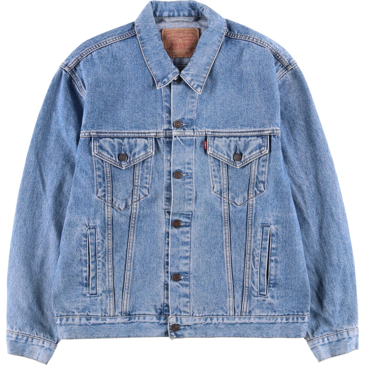 古着 90'S リーバイス Levi's 70503-0216 デニムジャケット Gジャン メンズXL相当 ヴィンテージ /eaa588760 【中古】 【251018】 【SS2603_10】 ブルー系 春秋冬
