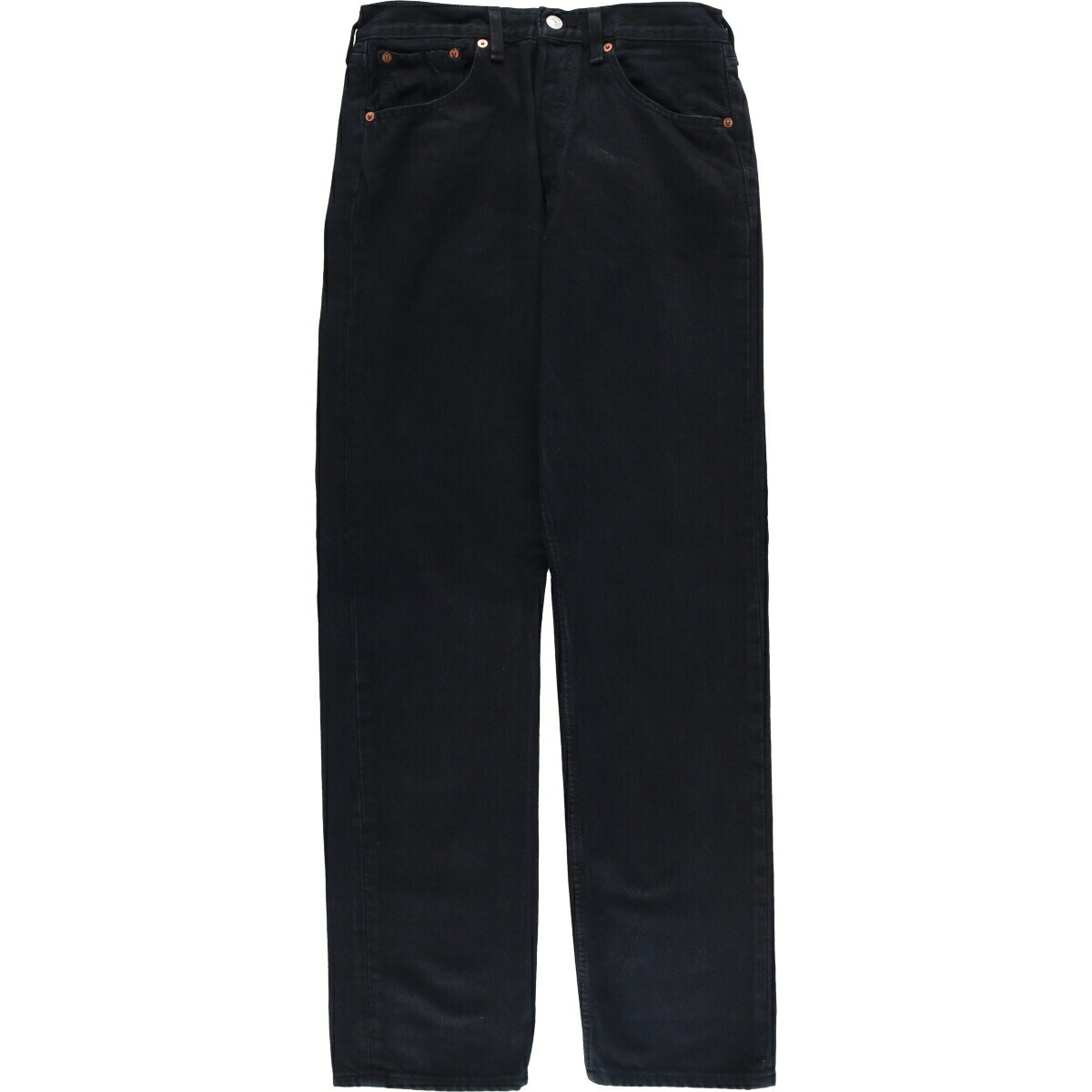 樂天商城 - 古着 リーバイス Levi's 501 ユーロモデル ブラックデニム ストレートデニムパンツ メンズw30相当 /eaa588953 【中古】 【251014】 【SS2606_30