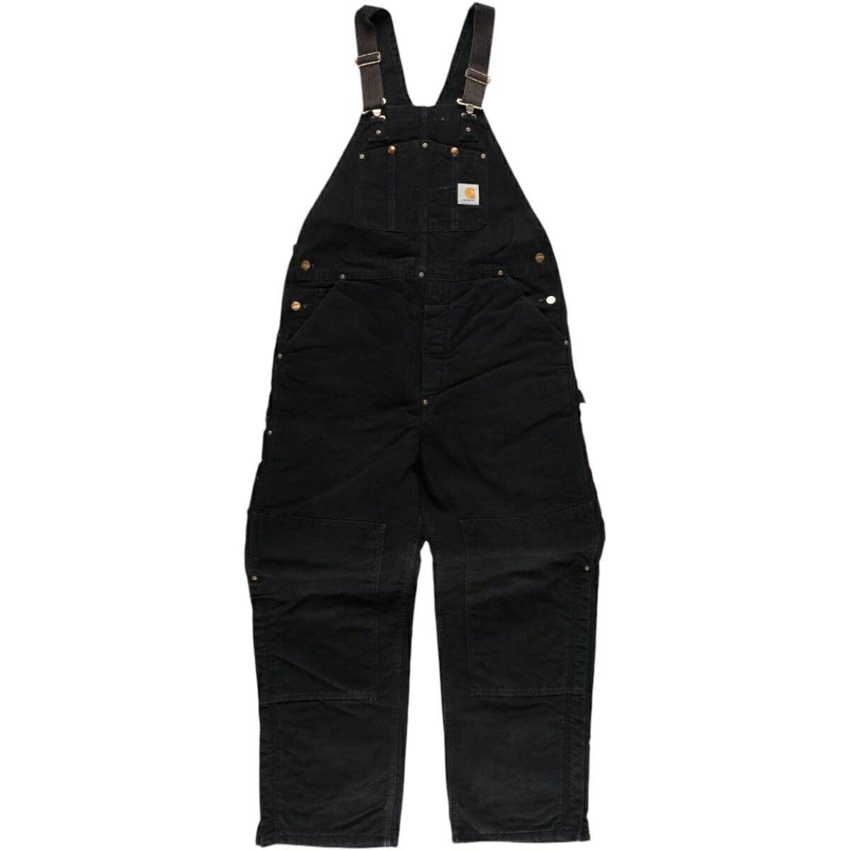 古着 ビッグサイズ カーハート Carhartt ダブルニー ダック オーバーオール メンズw47相当 /eaa589288 【中古】 【251024】